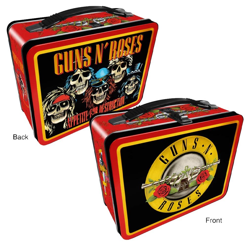 GUNS N ROSES ガンズアンドローゼズ (結成 40周年 ) - Fun Box / Tin Tote / バッグ - PGS